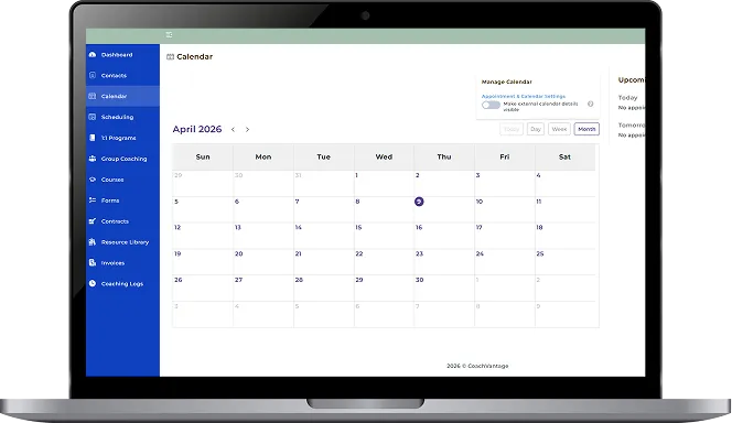Schedule one-on-one and group sessions with calendar sync and automated confirmations