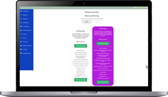 Handle payments securely with integrated billing and automated notifications