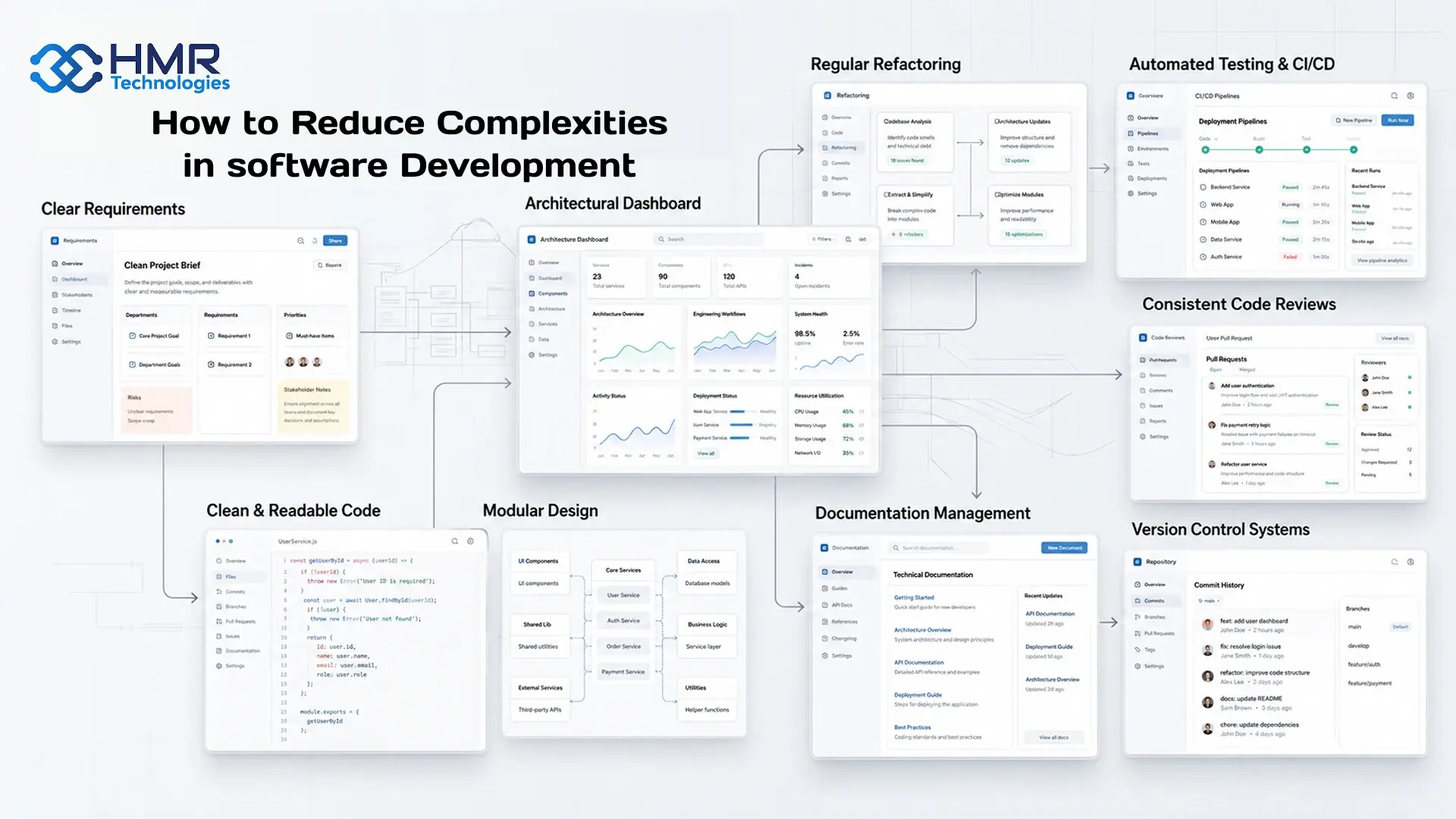 How to Reduce Complexities in Software Development
