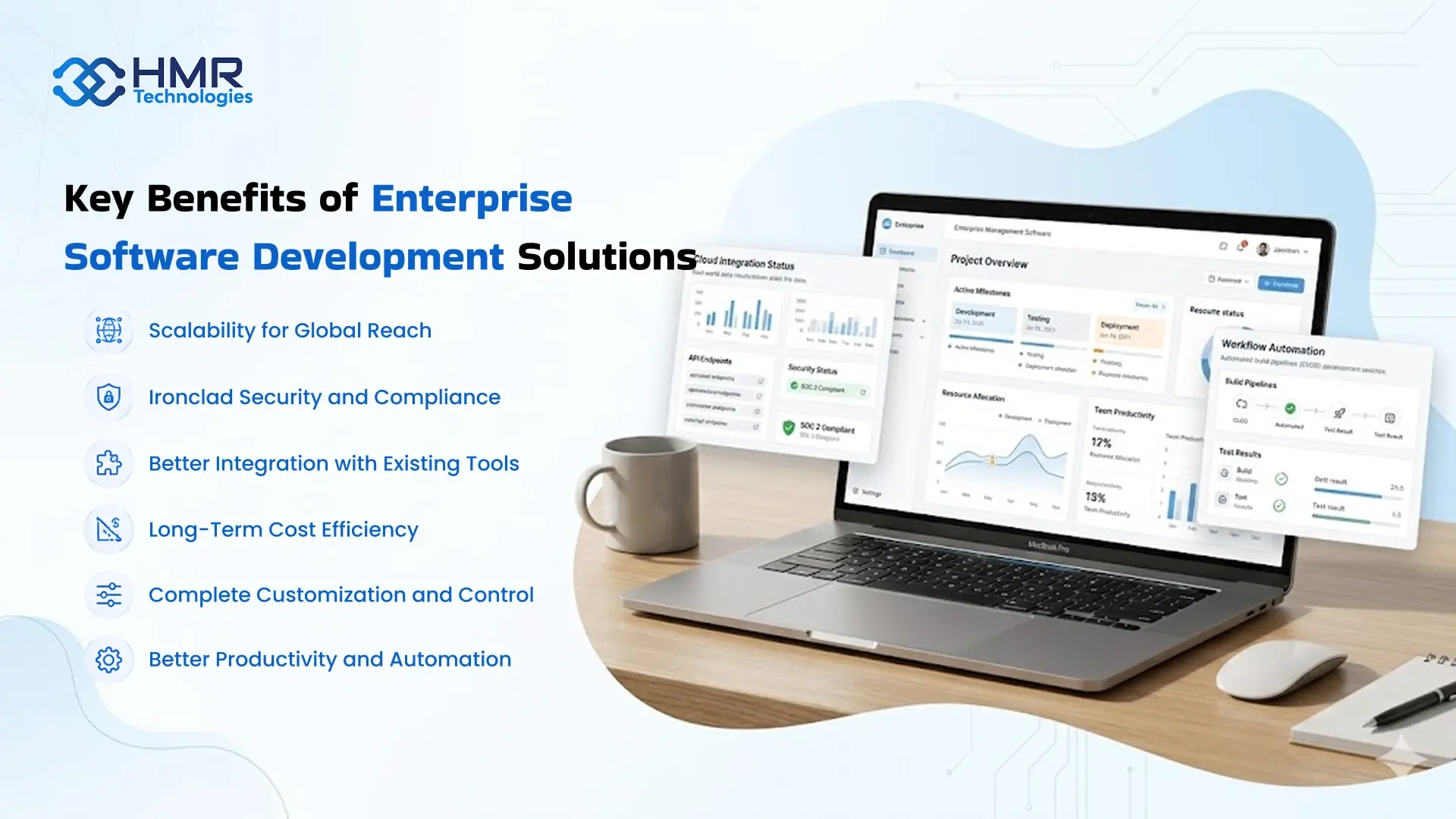 Benefits of enterprise software development